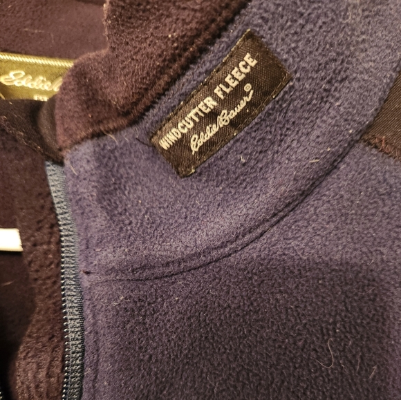 Eddie Bauer men's Windcutter fleece jacket - Picture 3 of 8